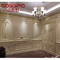 French Style Solid Wood Decorative Wall Paneling Wooden Clapboard For Interior Wall wood wall paneling designs